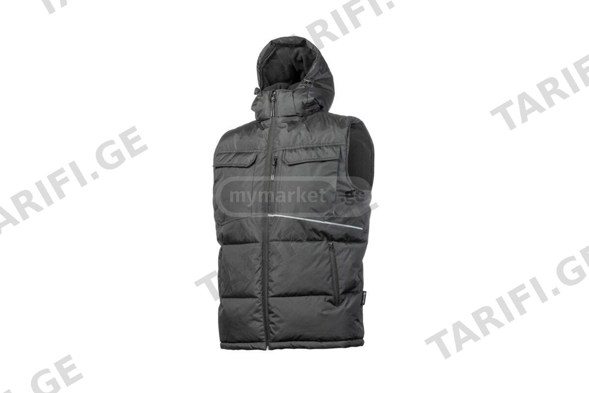 HT5K920-3XL ჟილეტი ჰუდით BORGER Insulated vest with a hood b