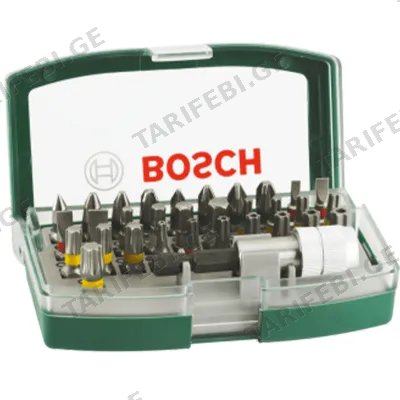 სახრახნისების თავების ნაკრები BOSCH