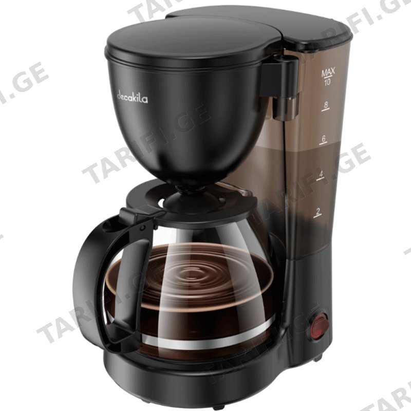 ყავის აპარატი DECAKILA KECF001B (1.25 L, 750W)