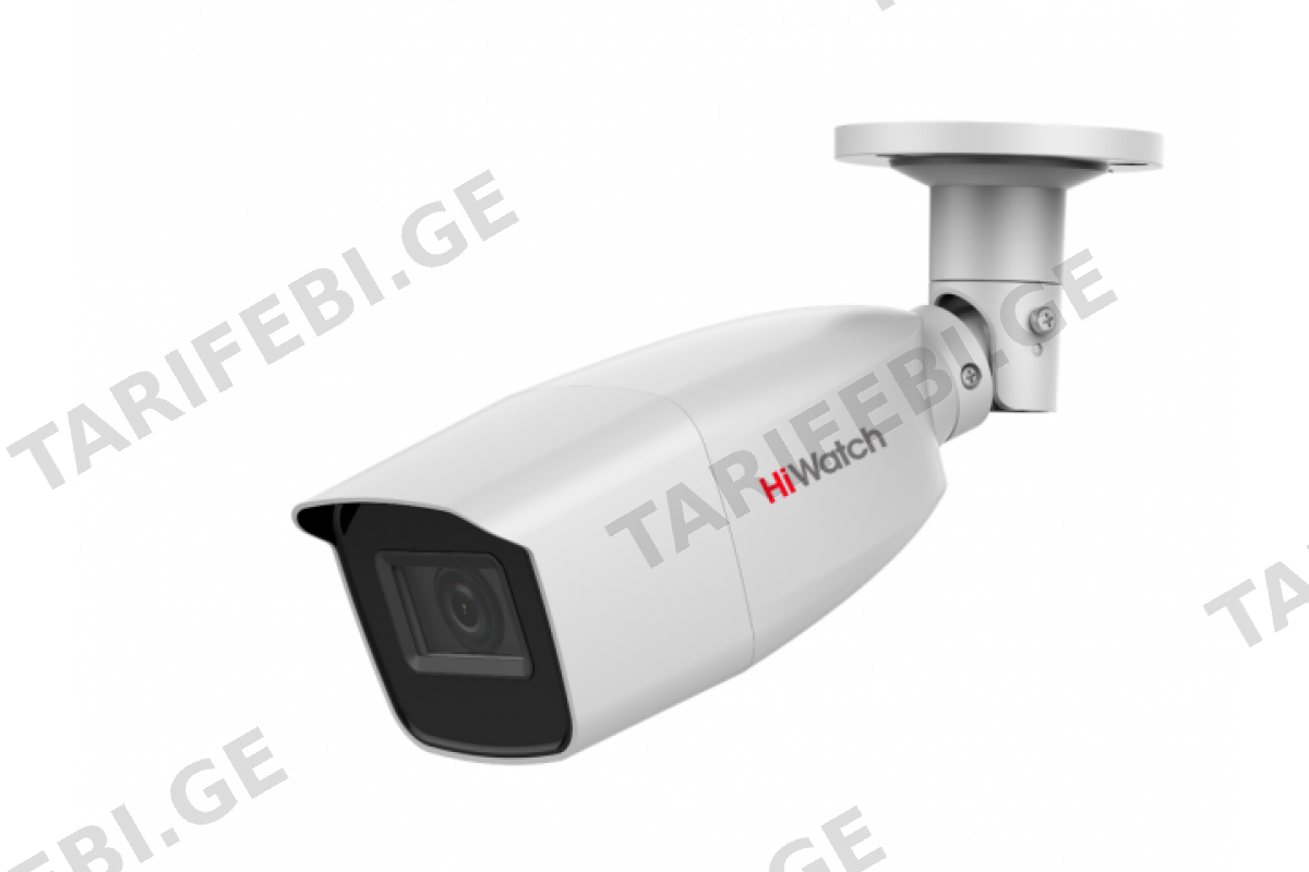 კამერა,HDTVI,Hiwatch,DS-T206(C)(2.7-13.5mm),HDTVI,2mp,Bullet,Fix,IR40m,IP66