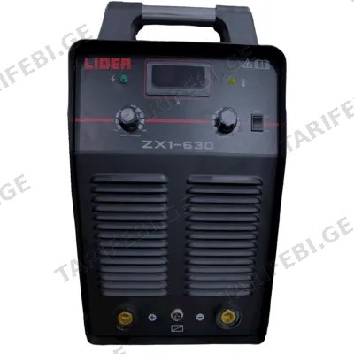 შედუღების აპარატი LIDER ZX1-630 (380V/630A/ -7000W)