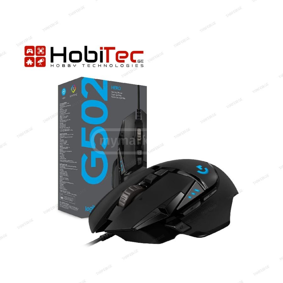 Logitech G502 HERO Gaming Mouse მაუსი