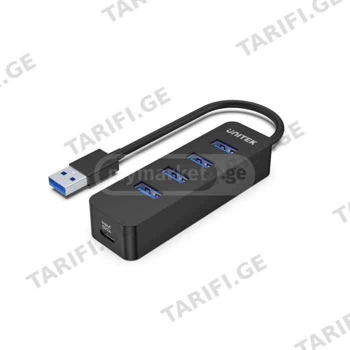 USB HUB 3.0 4-ports With USB-C Power Port