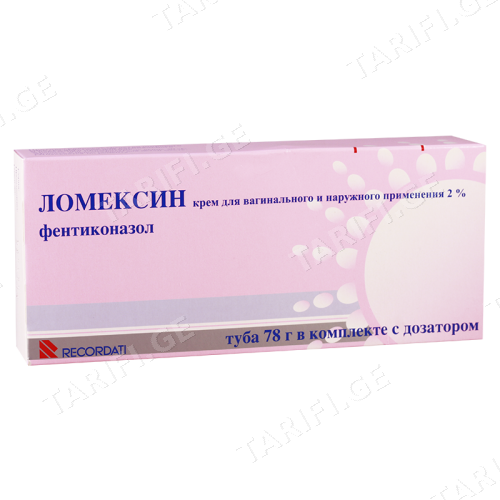 ლომექსინი კრემი ვაგინალური 2% 78გრ ტუბი #1