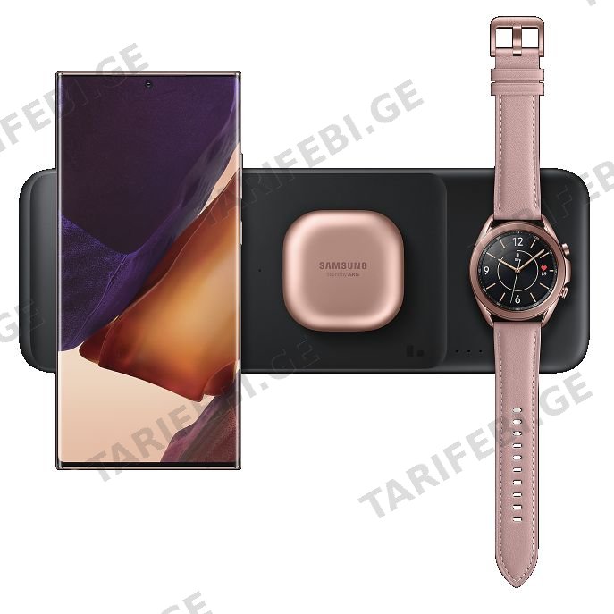 უსადენო დამტენი Samsung Wireless Charger 3 in 1 EP-P6300TBRGRU