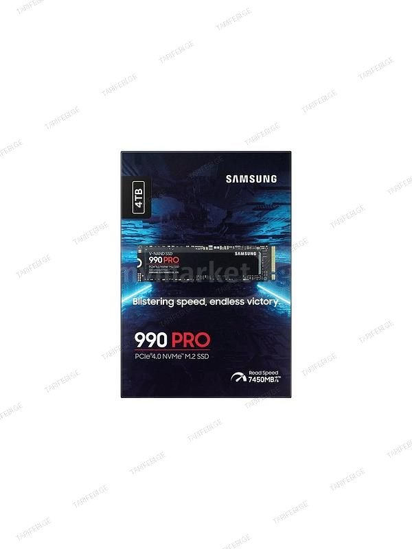 SSD Samsung 990 PRO 4TB M.2 ახალი (4 TB M2)