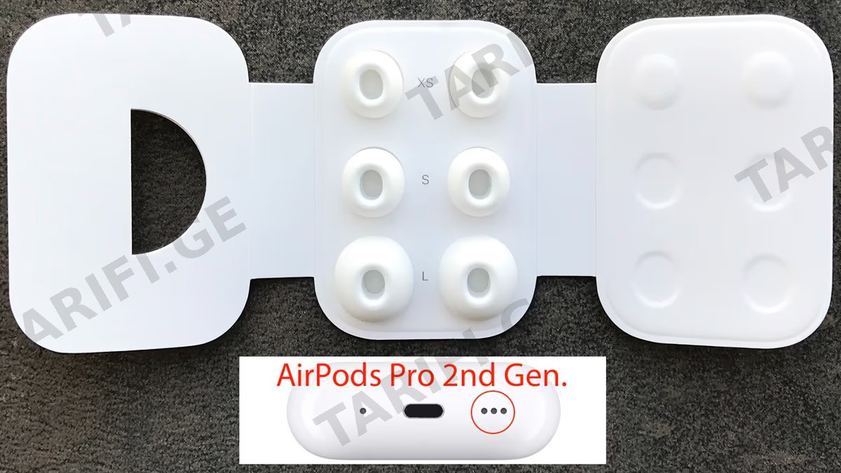 AirPods Pro 2nd Gen. Ear Tips Original.