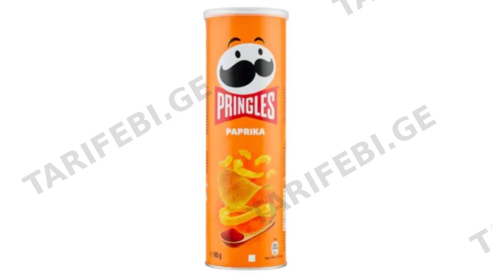 Pringles ჩიფსი წიწაკით 158გრ