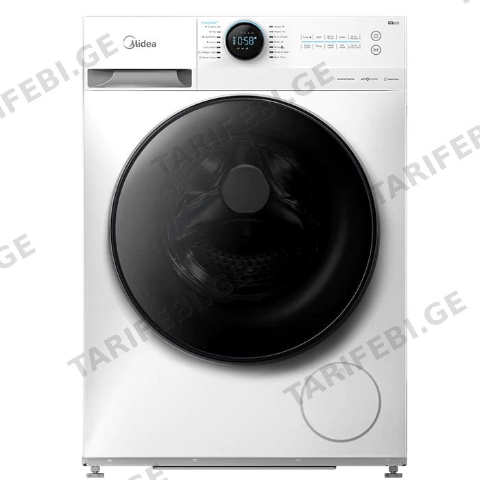 სარეცხი მანქანა MIDEA MF200W90WB/W 9კგ