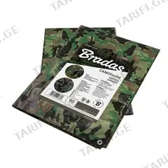 სამხედრო ბრეზენტი Bradas CAMOforest 4x6მ 90გ/მ²