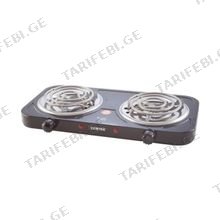 Centek CT-1509 2000 W შავი ელექტრო ქურა