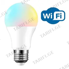 შუქდიოდური ნათურა Linus Smart 1800-6500K 9W E27 RGBW