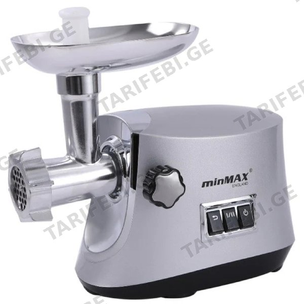 ხორცსაკეპი MINMAX MG-758, 3000W, MEAT GRINDER, SILVER