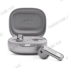JBL Live Flex Silver TWS ყურსასმენი