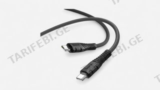 HOCO X67 Cable Type-C to Type-C ტელეფონის დამტენი ანდროიდისთვის