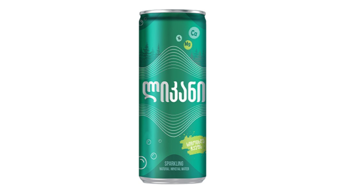 ლიკანი, მინ. წყალი, ქილა, 0.33ლ