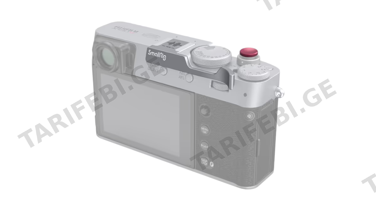SmallRig Thumb Grip for X100VI X100V (Silver) - 4566