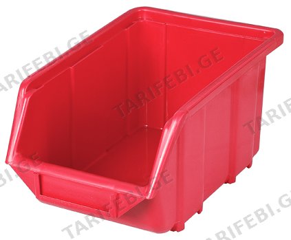 ყუთი ინსტრუმენტებისთვის Patrol Ecobox medium red 155x240x125 მმ (ECOSRECZEPG001)