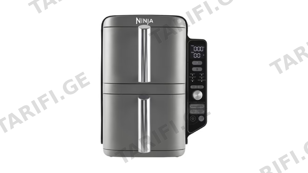 აეროგრილი Ninja SL400EU, 2470W, 9.5L, Air Fryer, Grey
