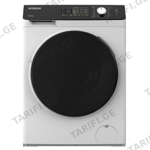 სარეცხი მანქანა Hitachi BD-802HVOW, 8Kg