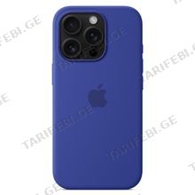 iPhone 16 Pro Silicone Case with MagSafe Ultramarine მობილური ტელეფონის ქეისი