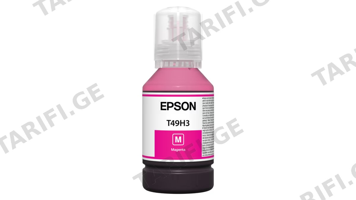 Epson კარტრიჯის სუბლიმაციური T49 DYESUBLIMATION MAGENTA T49N300 (140mL)