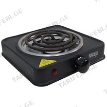 DSP KD4054 1000 W შავი ელექტრო ქურა