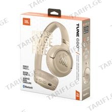 JBL Tune 680NC Beige უსადენო ყურსასმენი