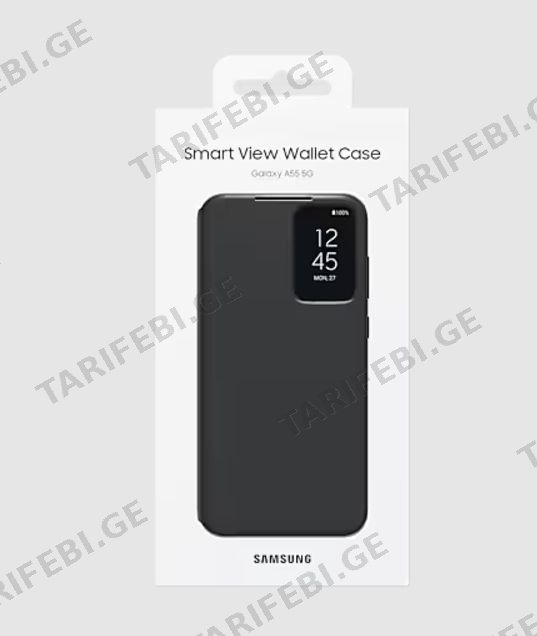ქეისი Samsung A55 Smart View Wallet Case Black EF-ZA556CBEGRU