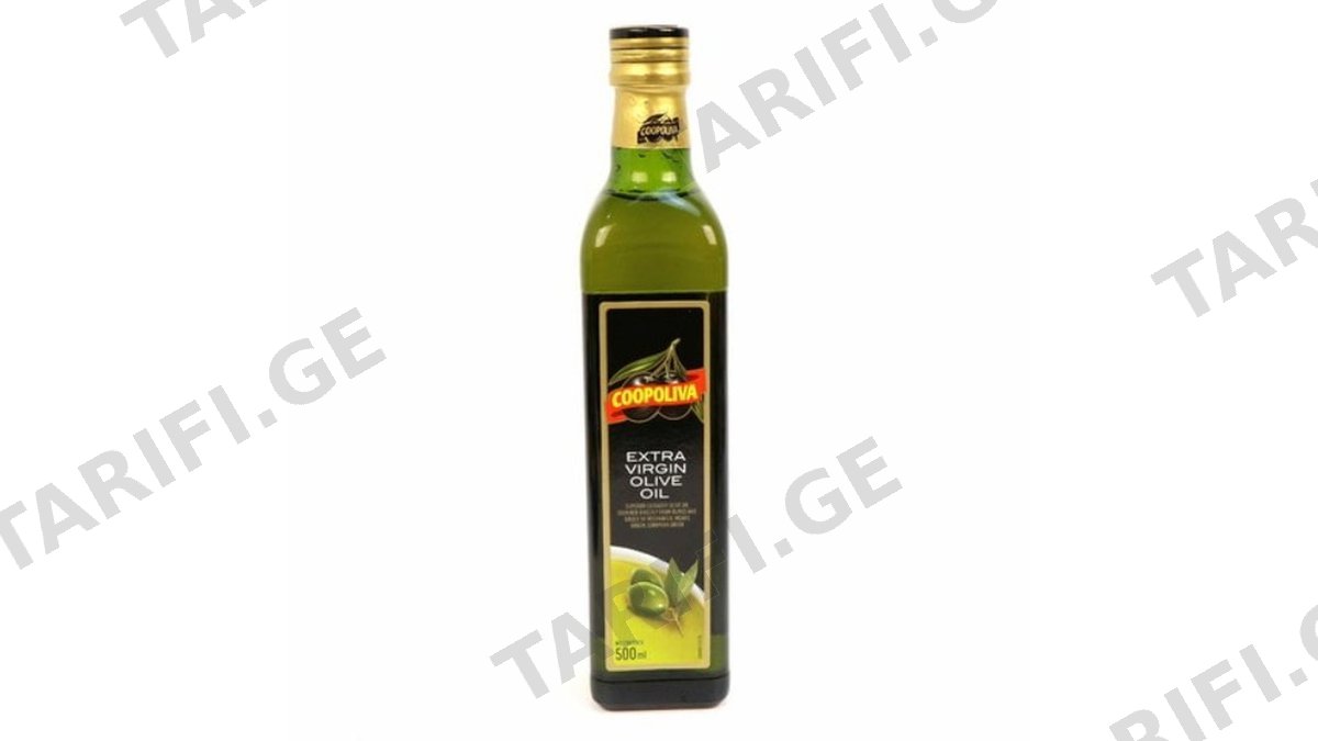 კოპოლივა ზეითუნის ზეთი ექსტრა ვირჯინი 500 მლ