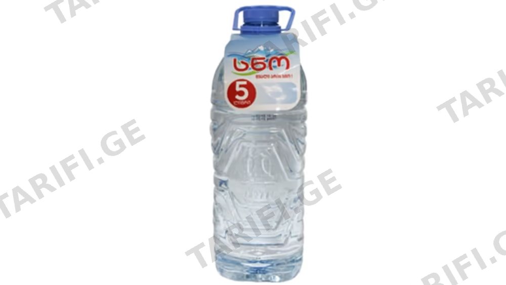 წყალი სნო 5ლ პეტი