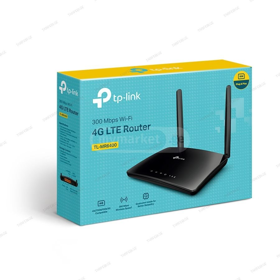 Wifi როუტერი Tp-Link 4G LTE Router sim card