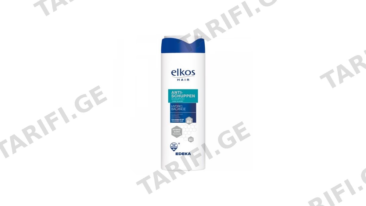 ELKOS ქერტლის საწინააღმდეგო შამპუნი
