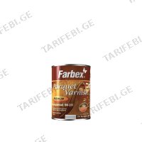 (0.75ლტ) პრიალა ლაქი Farbex (ПФ-231)
