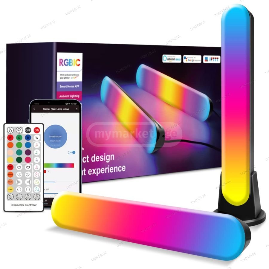 studio RGB light background / ლედ პანელი დიმერით RGB