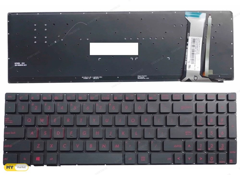 ASUS GL552  GL552J  GL552V  G552VM  G552VX keyboard