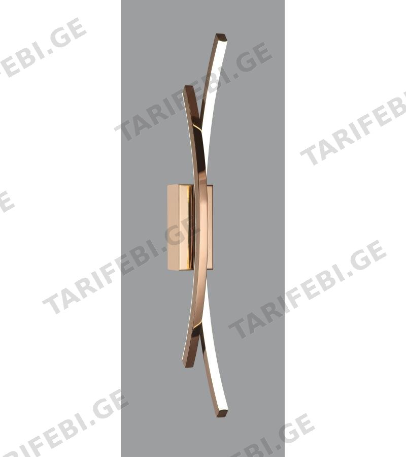კედლის სანათი LED GZMK-B230407-2 ფერი. GOLD