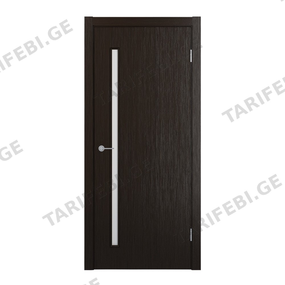 კარი მდფ PVC 200-80 (Арт.С22PLМ-ECO WENGE-ЗП12450 )კომპლექტი