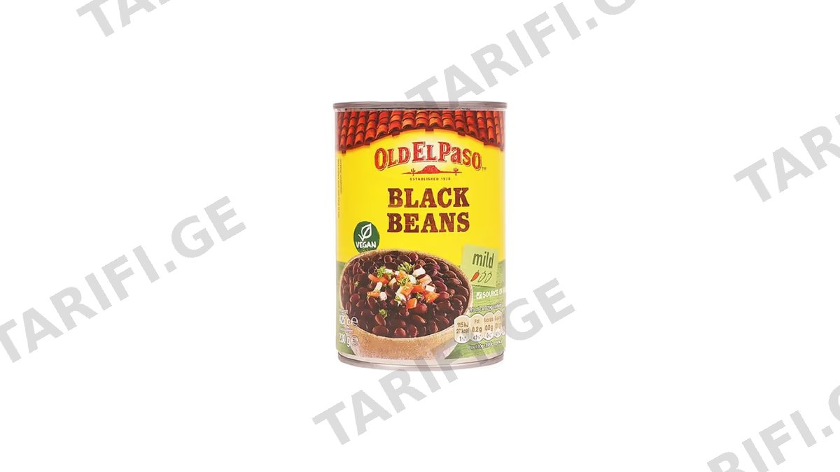 OLD EL PASO შავი ლობიო-425გრ
