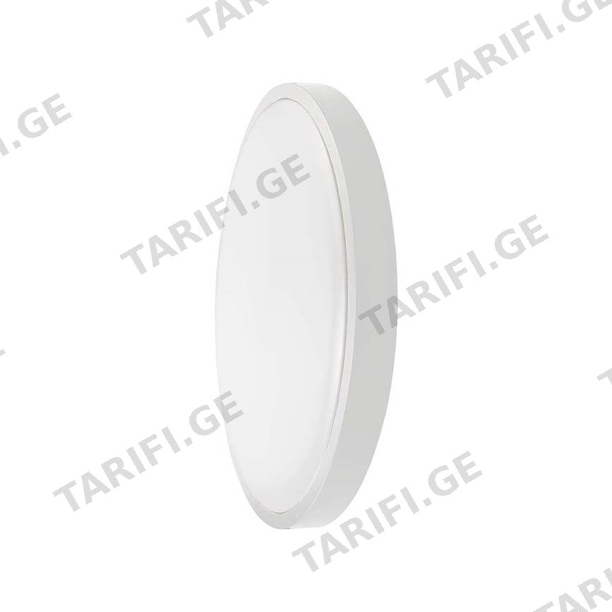ლედ პანელი V-TAC ზედაპირზე სამონტაჟო მრგვალი 30W IP44 4000K თეთრი ფერი 7622