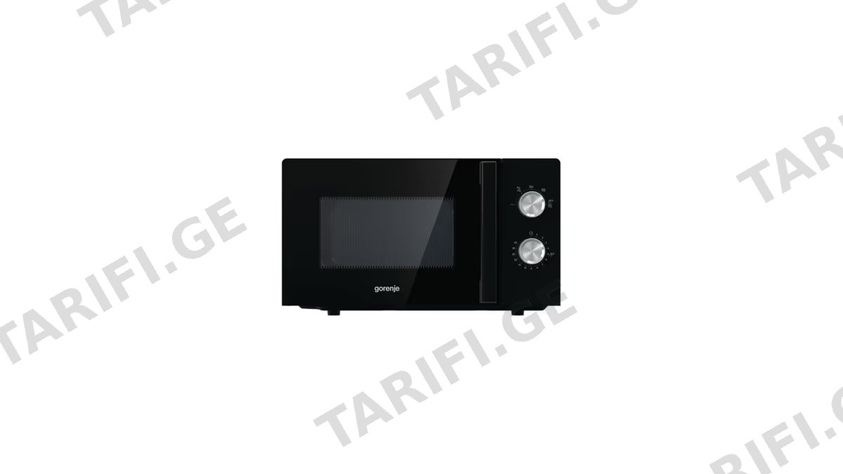 GORENJE მიკროტალღური ღუმელი MO17E1BH 700W 17ლ