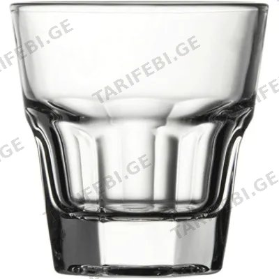 მინის ვისკის ჭიქა 4606065043134 (265 ML, 12 PCS)
