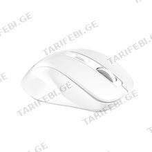 MeeTion BTM032 2.4G+Bluetooth Office Mouse White მაუსი თეთრი