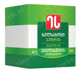 Ხელსახოცი /ეს/30*30/2ფ/40ც