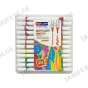 ფერადი ფლომასტერები 24ც SG-989-24