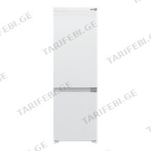 VESTEL RF380BI ჩასაშენებელი ორკამერიანი მაცივარი