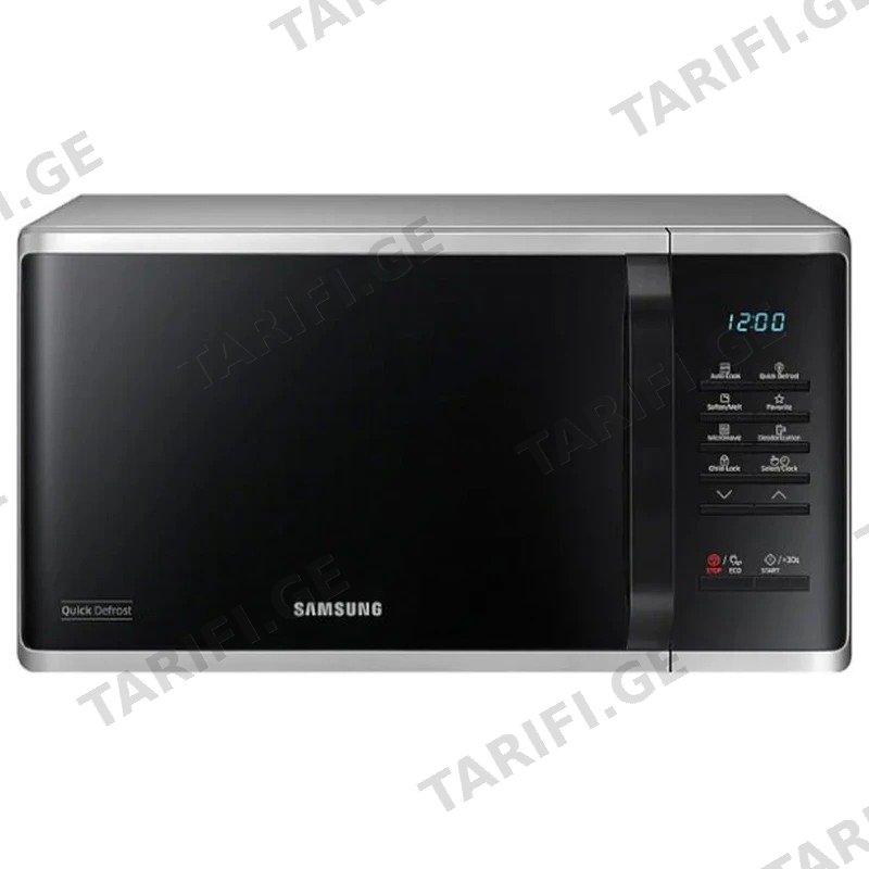 მიკროტალღური ღუმელი SAMSUNG MS23K3513AS 23L 800W ვერცხლისფერი