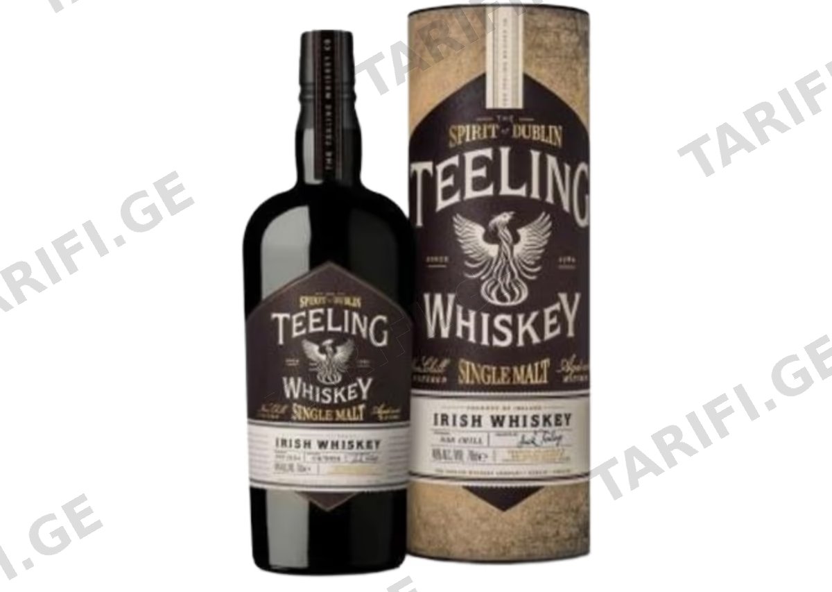 ერთალაოიანი ირლანდიური ვისკი Teeling (ყუთით) - 0.7L