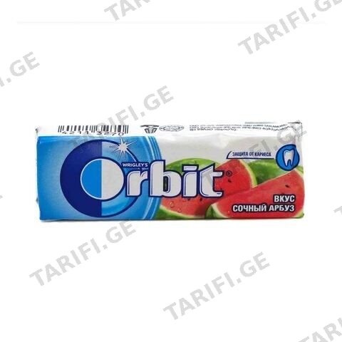 ORBIT-საღეჭი რეზინი საზამთრო 14გრ