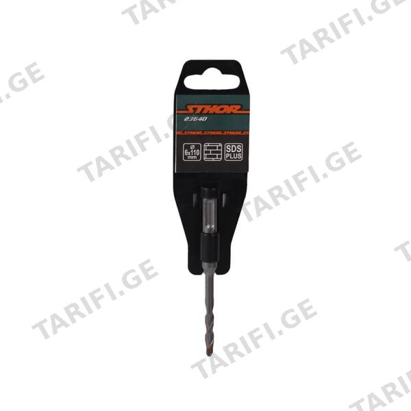ბეტონის ბურღი SDS-PLUS 6x110 მმ